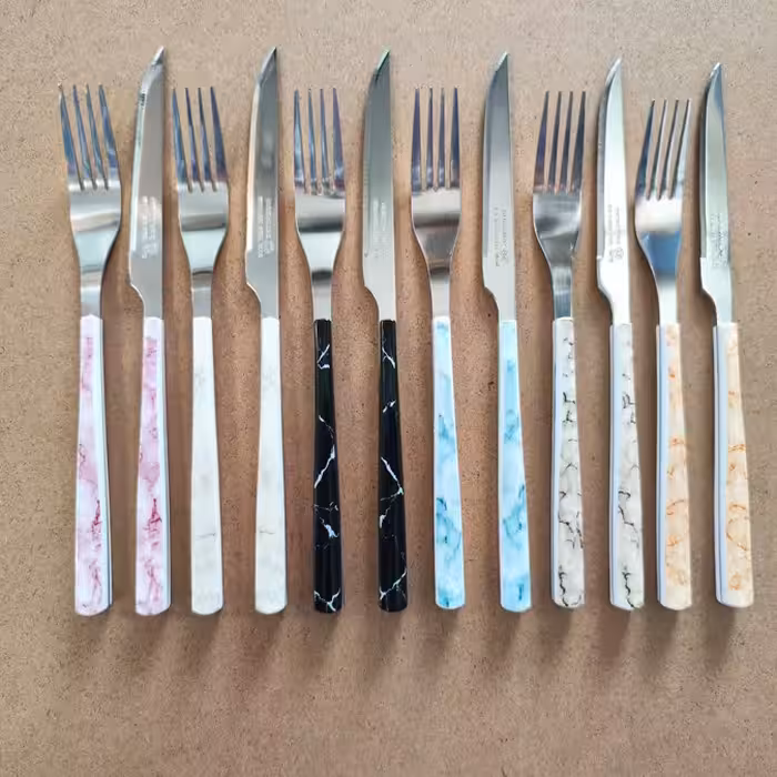 کارد و چنگال میوه خوری کرکماز