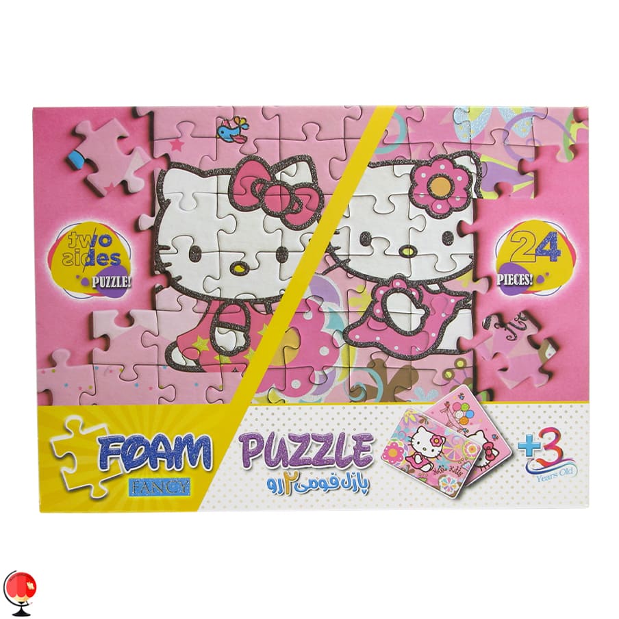 پازل فومی دورو طرح کیتی فنسی