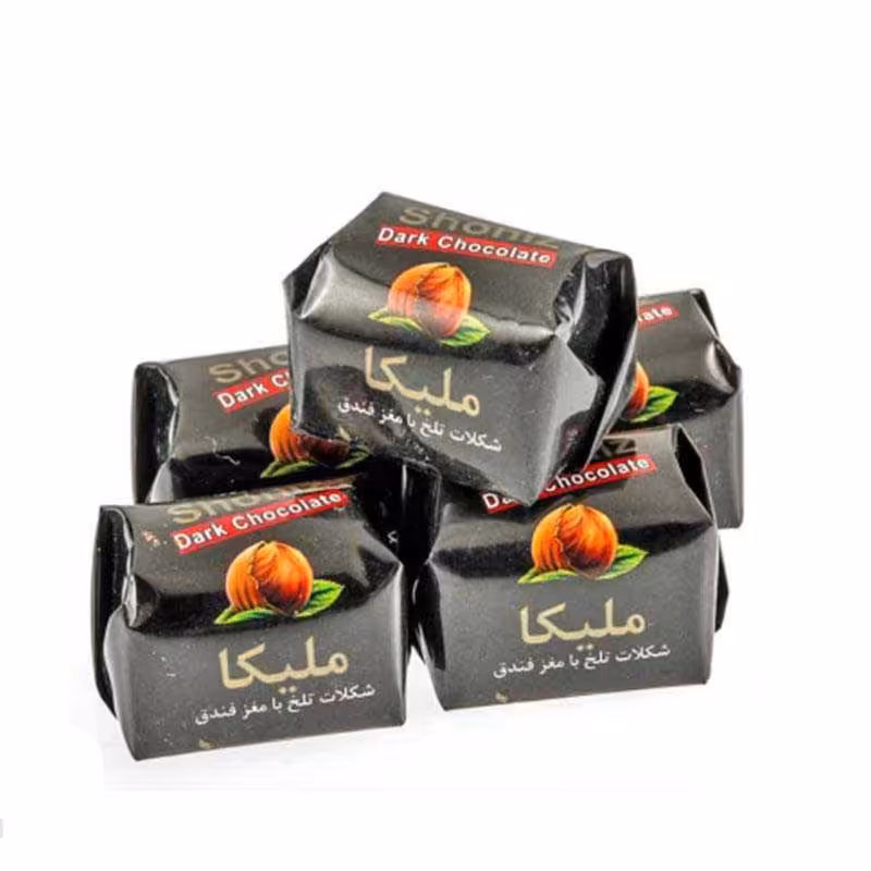 شکلات ملیکا تلخ شونیز 250 گرم