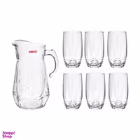 سرویس پارچ و ليوان 7 پارچه مدل استاتیک کد 1580