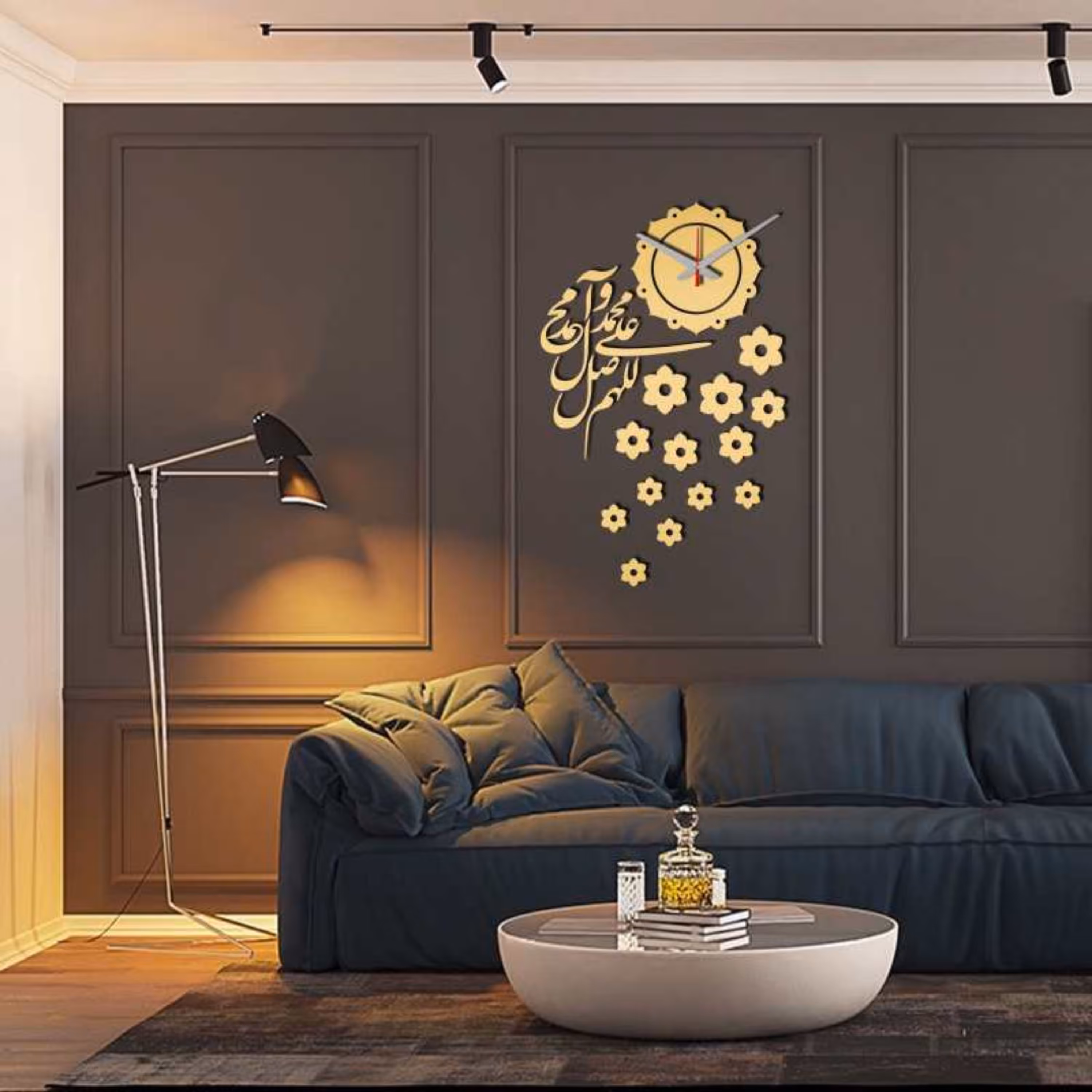 ساعت دیواری مدل صلوات 1033