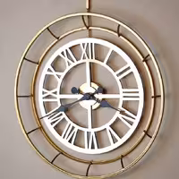ساعت دیواری فلزی تولیکا  