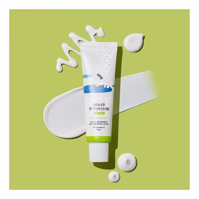 کرم ضدآفتاب شیره توس راندلب Round Lab Birch Juice Mild-up Sunscreen