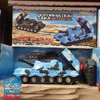 تانک کنترلی شارژی پنچ کانال چراغدار جنس خوب وارداتی مناسب برای گروه سنی سه سال به بالا