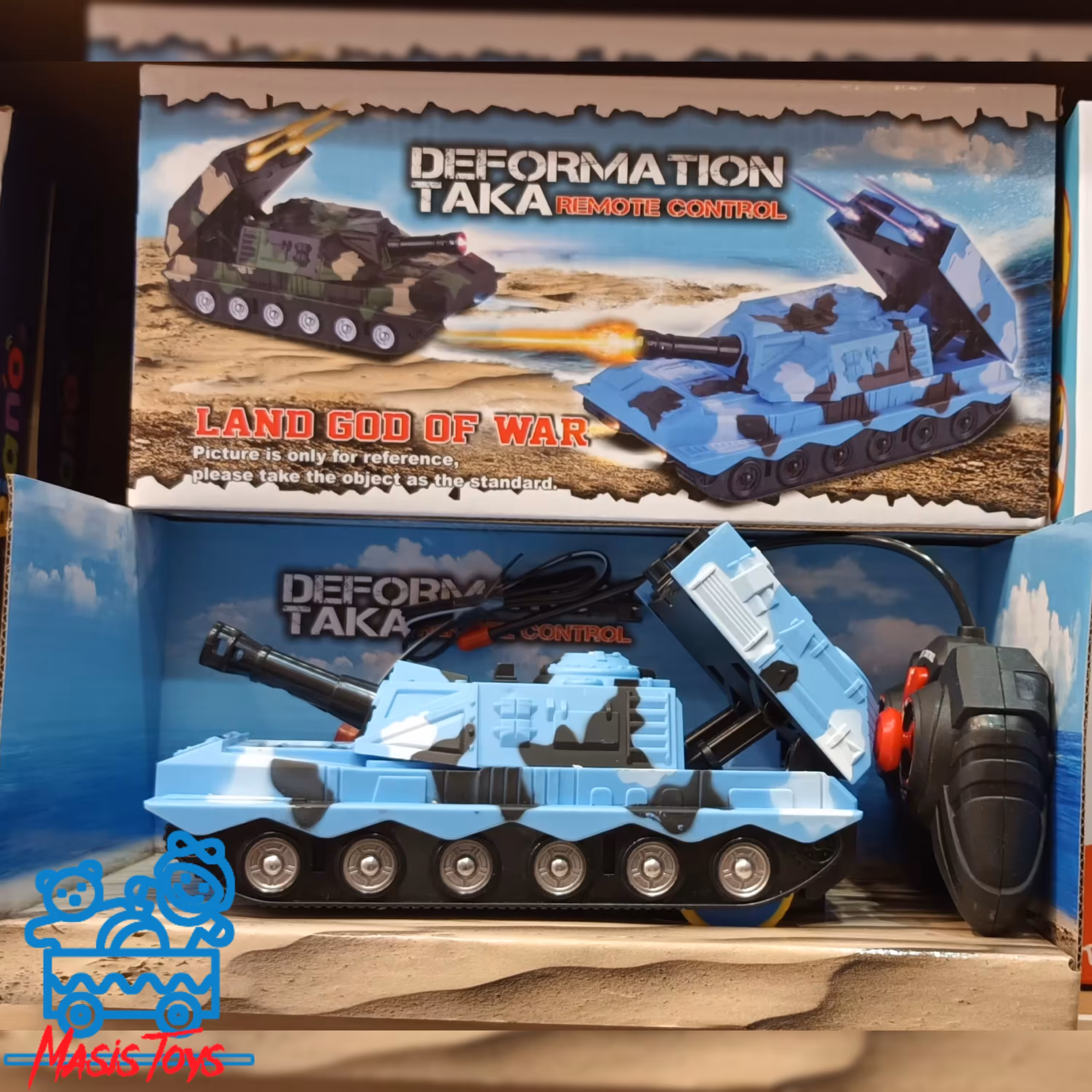 تانک کنترلی شارژی پنچ کانال چراغدار جنس خوب وارداتی مناسب برای گروه سنی سه سال به بالا