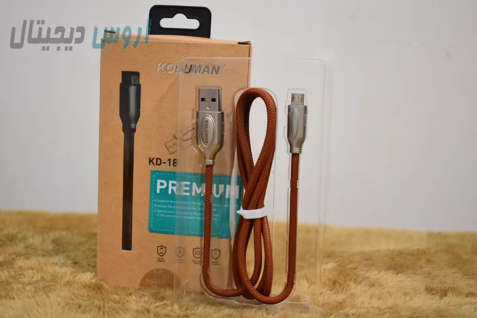 کابل شارژ و دیتا کلومن مدل KD-18