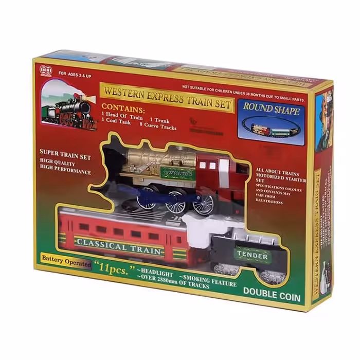 اسباب بازی قطار کلاسیک (Western Express Train Set)