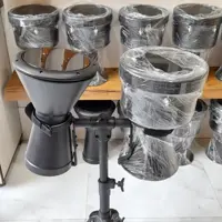 ضرب و تمپو پژواک به همراه پایه دوبل مستحکم بهمراه 2 عدد کاور