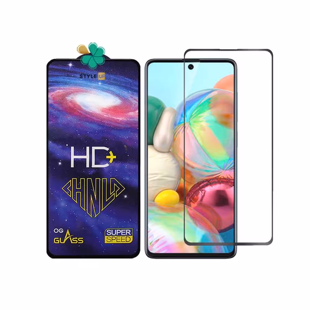 گلس فول گوشی سامسونگ Samsung Galaxy A71 مدل HD Plus