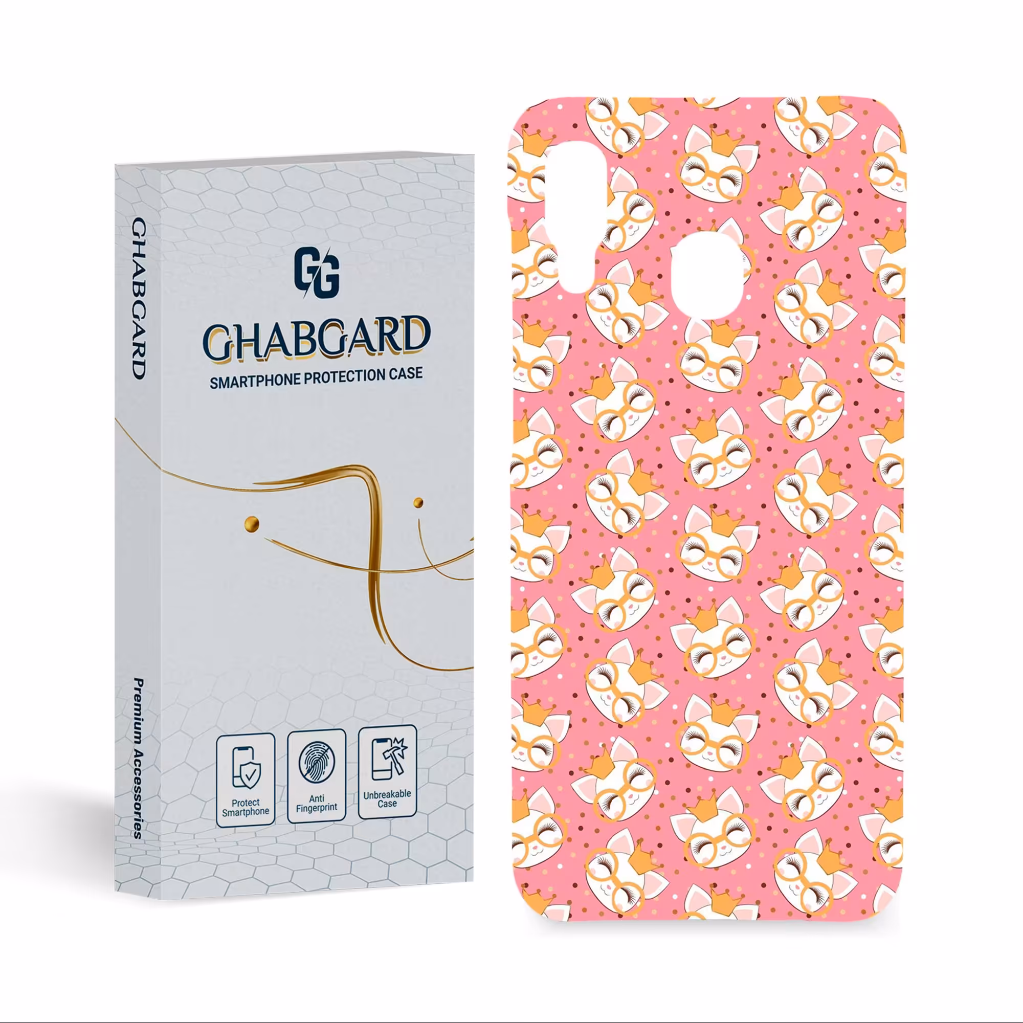 گارد قاب کاور دخترانه مدل g9106 مناسب برای گوشی موبایل سامسونگ a20 و a30