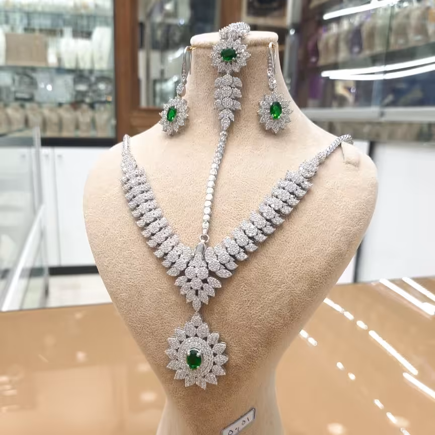 سرویس نقره جواهری فاخر