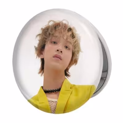 آینه جیبی خندالو طرح هه چان گروه ان سی تی NCT مدل تاشو کد 21823