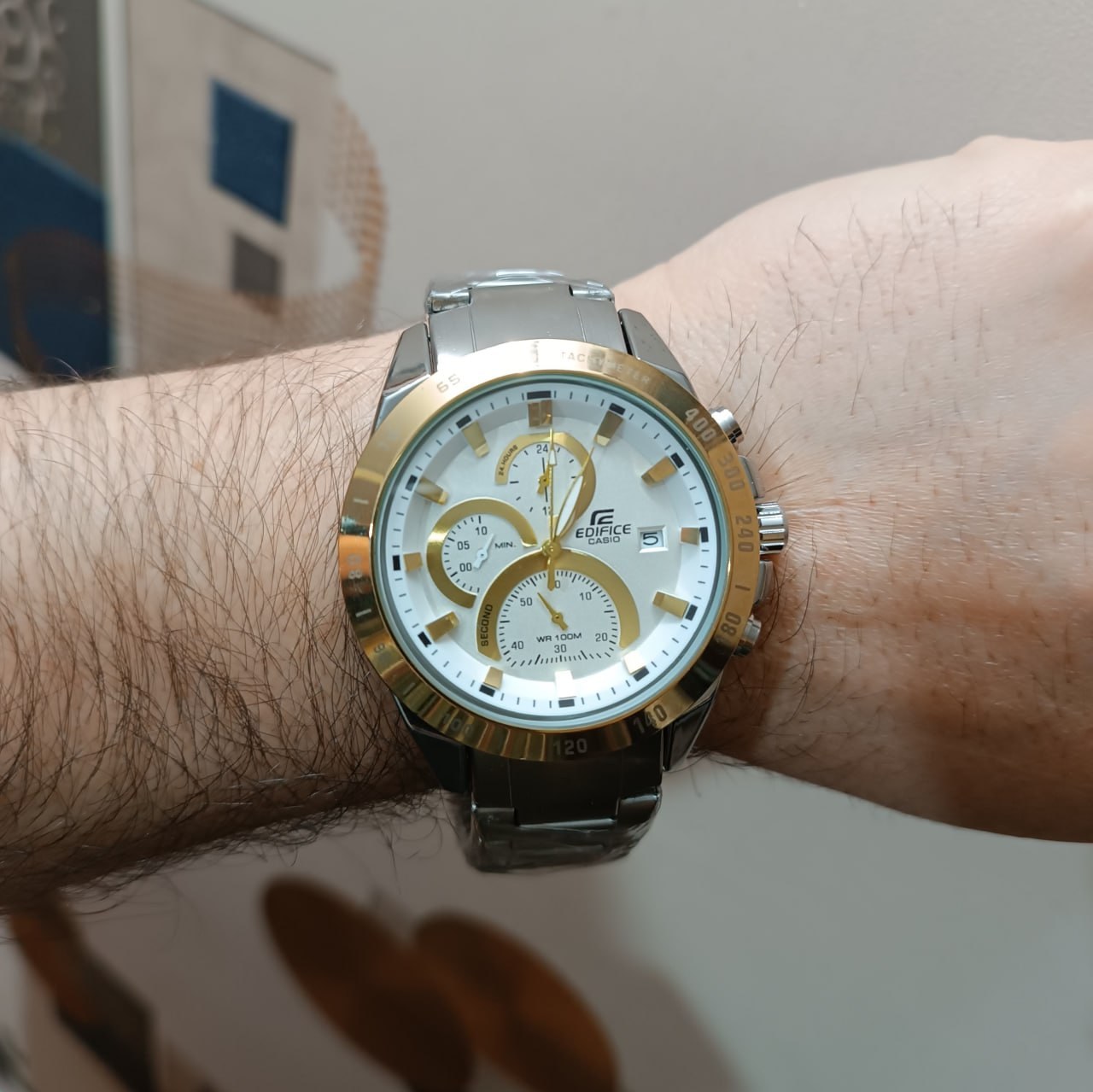 کد 3014 ساعت Casio Edifice 5345 Stainless steel