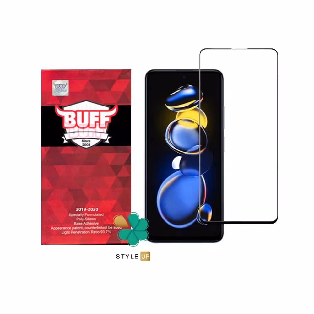 محافظ صفحه گلس گوشی شیائومی Redmi Note 11T Pro مدل Buff 5D