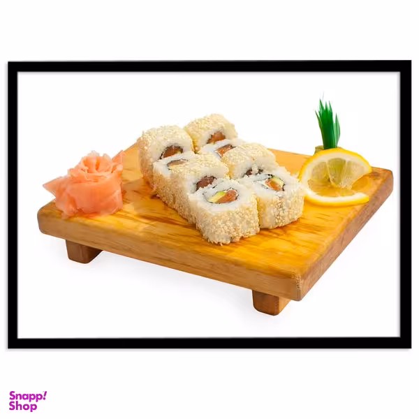تابلو بکلیت طرح بشقاب سوشی مدل B-s444