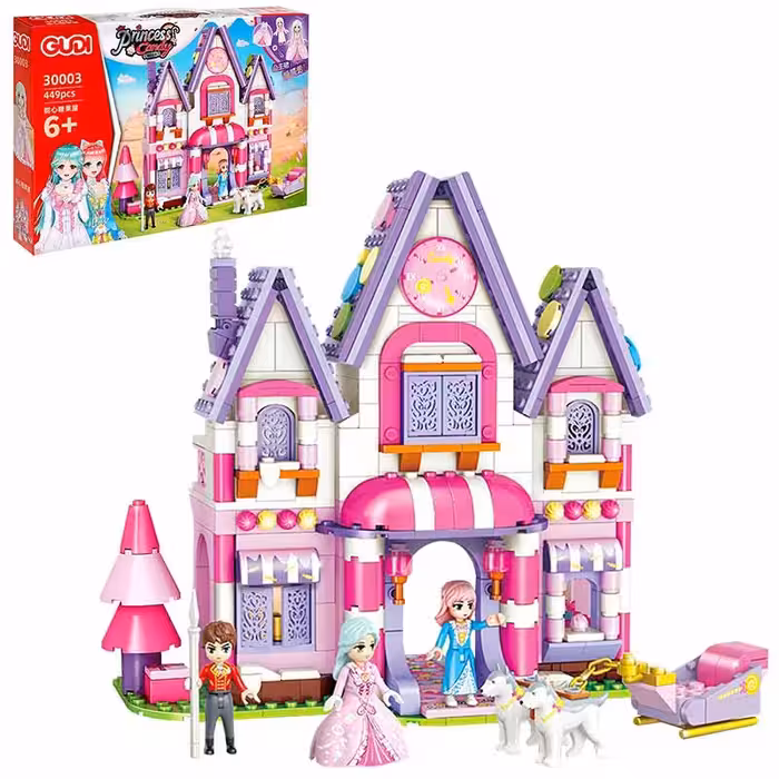 اسباب بازی لگو 449 تکه مدل خانه عروسکی PRINCESS CANDY کد 30003