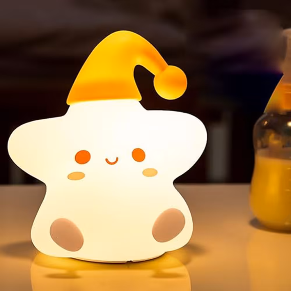 چراغ خواب فانتزی سیلیکونی مدل ستاره