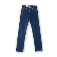 شلوار جین راسته ساده آبی تیره سنگشور wrangler ماهاپوش