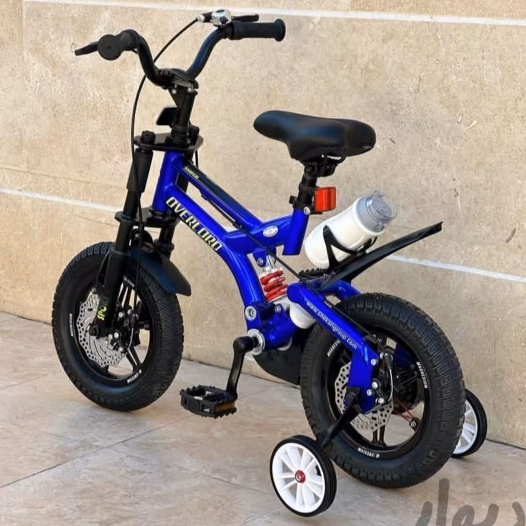 دوچرخه سایز 12 ، مارک اورلرد ، دو کمک ، ترمز دیسکی ، کد کالا  1200491