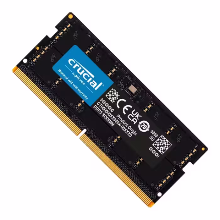 قیمت و خرید رم لپ تاپ کروشیال مدل 16GB 5600MHz DDR5 CL46 | یاس ارتباط