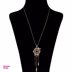 آویز گردنبند طلا 18 عیار درنیکا مدل Dm1019