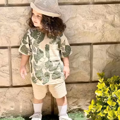 تیشرت شلوارک اسپرت هم دختر و هم پسر