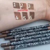 مداد ابرو پودری اتود ETUDE شماره 02 رنگ قهوه ای ضدآب و 24 ساعته 