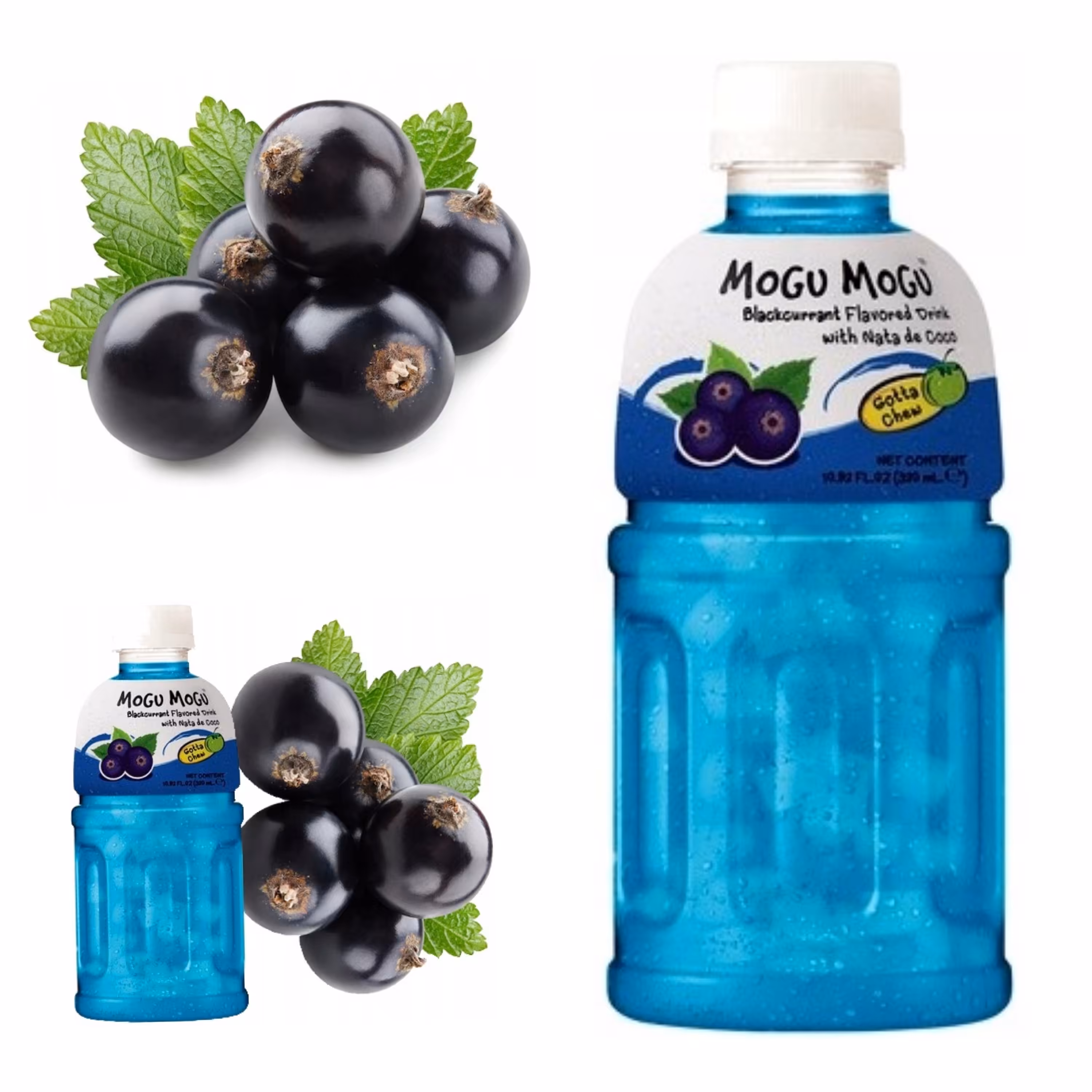 آبمیوه موگو موگو mogu mogu (بلوبری) 320میل-تایلند