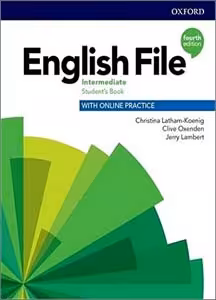 کتاب نیو انگلیش فایل اینترمدیت New English File Intermediate forth edition