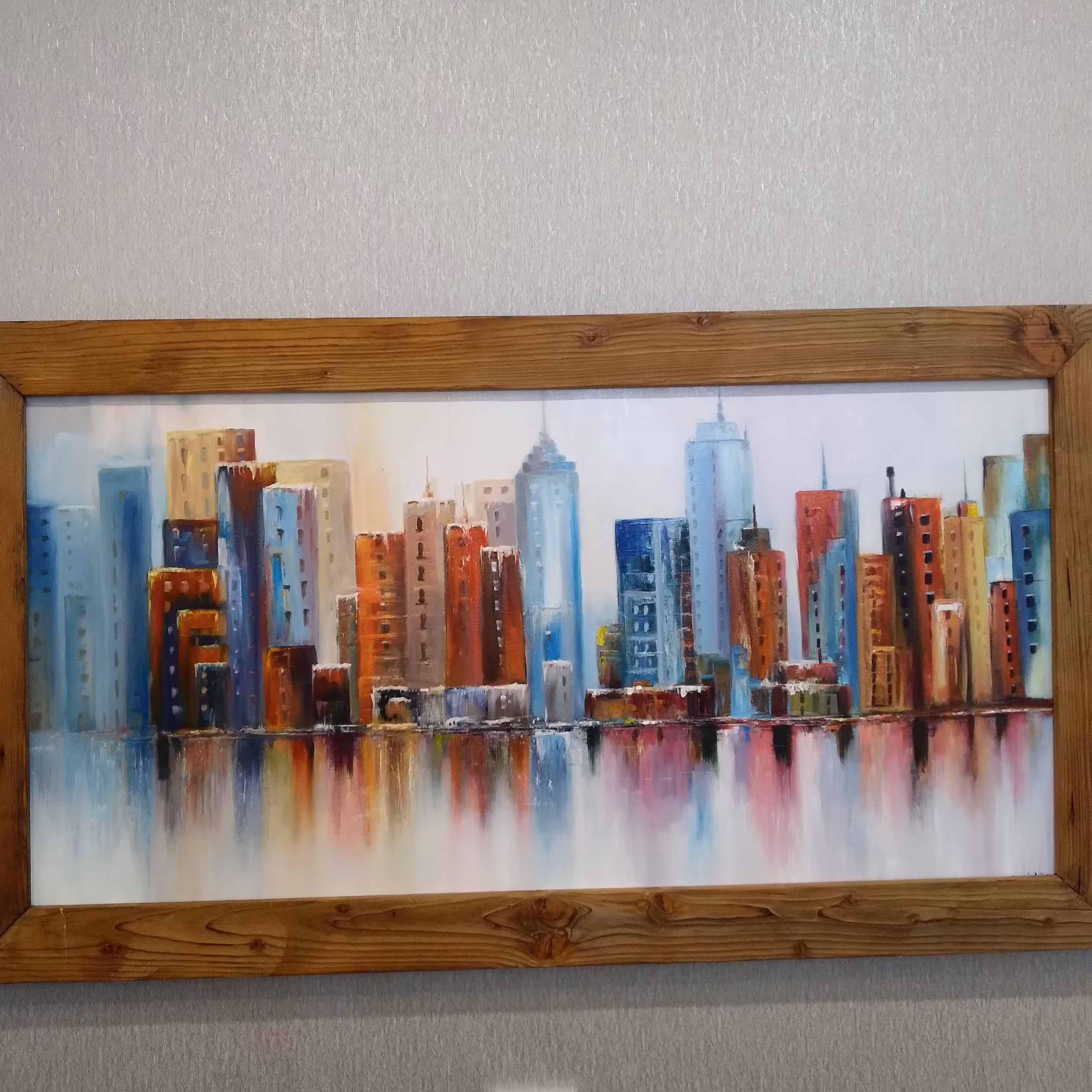 تابلونقاشی رنگ روغن طرح امپرسیونیسم