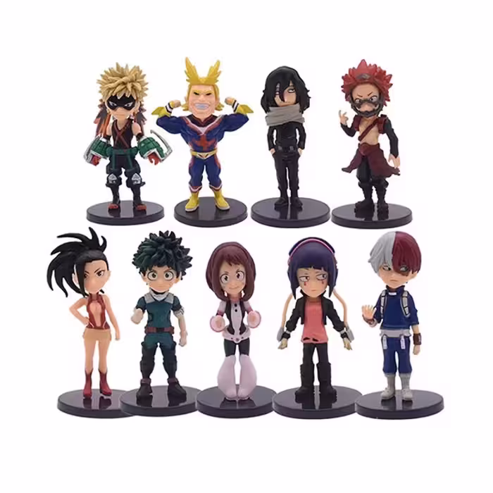 فیگور فله مدل My Hero Academia بسته نه عددی