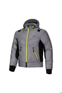 کاپشن موتورسوار خاکستری مردانه و زنانه MOHOBSSS WP پوشش موتور سیکلت محافظت شده Alpinestars