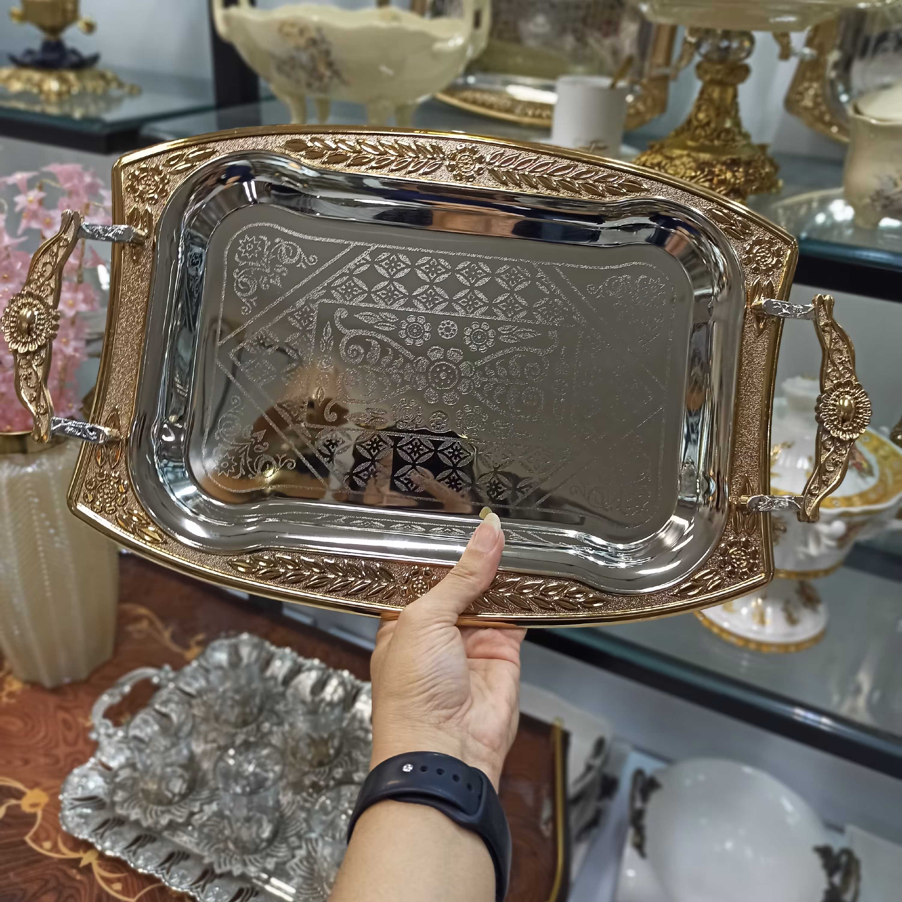 ست سینی استیل