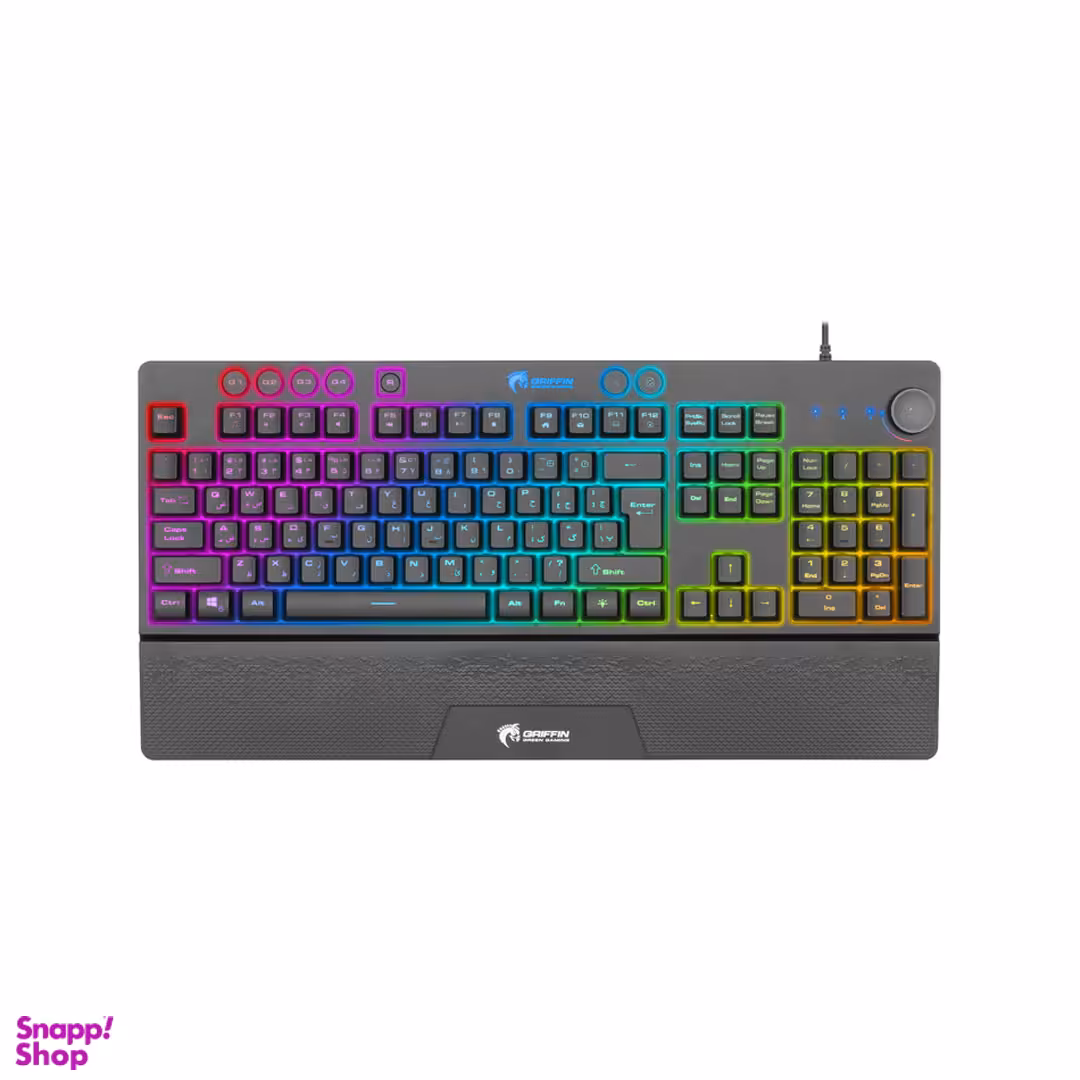 کیبورد گیمینگ گرین مدل GK-703 RGB