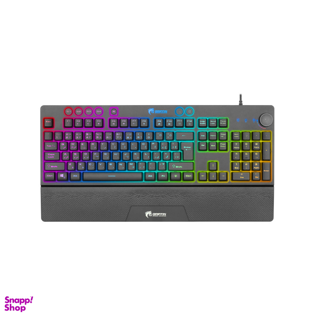کیبورد گیمینگ گرین مدل GK-703 RGB