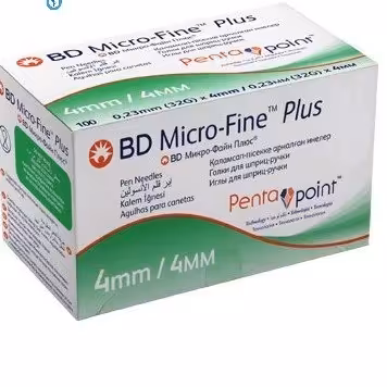 سرسوزن قلم انسولین بی دی 4 میلی متر