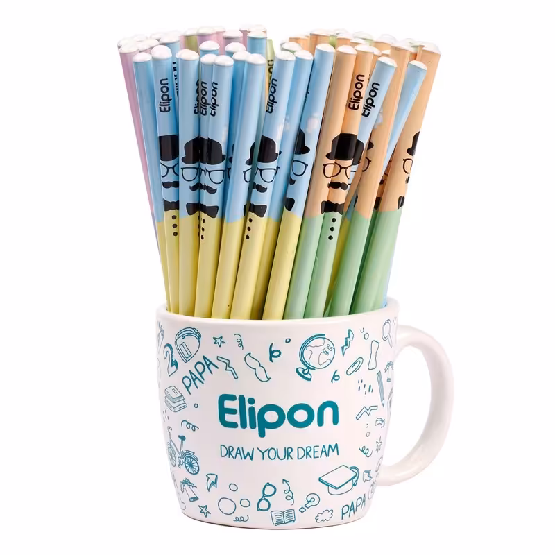 الیپون مداد مشکی فانتزی