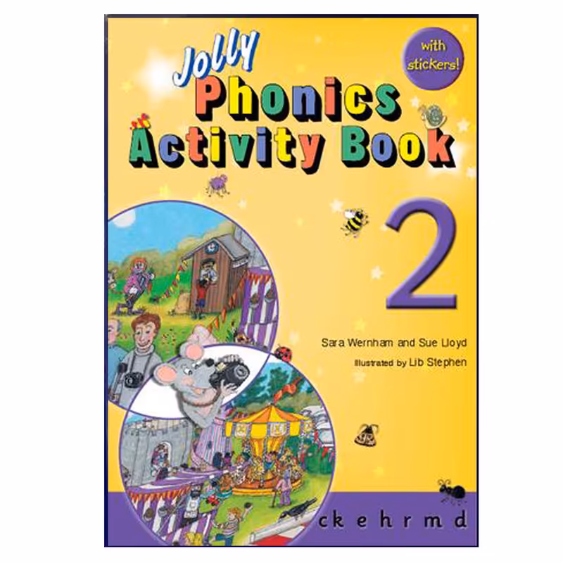 کتاب Jolly Phonics Activity Book 2 اثر Sue Lioyd and Sara Wernham انتشارات هدف نوین
