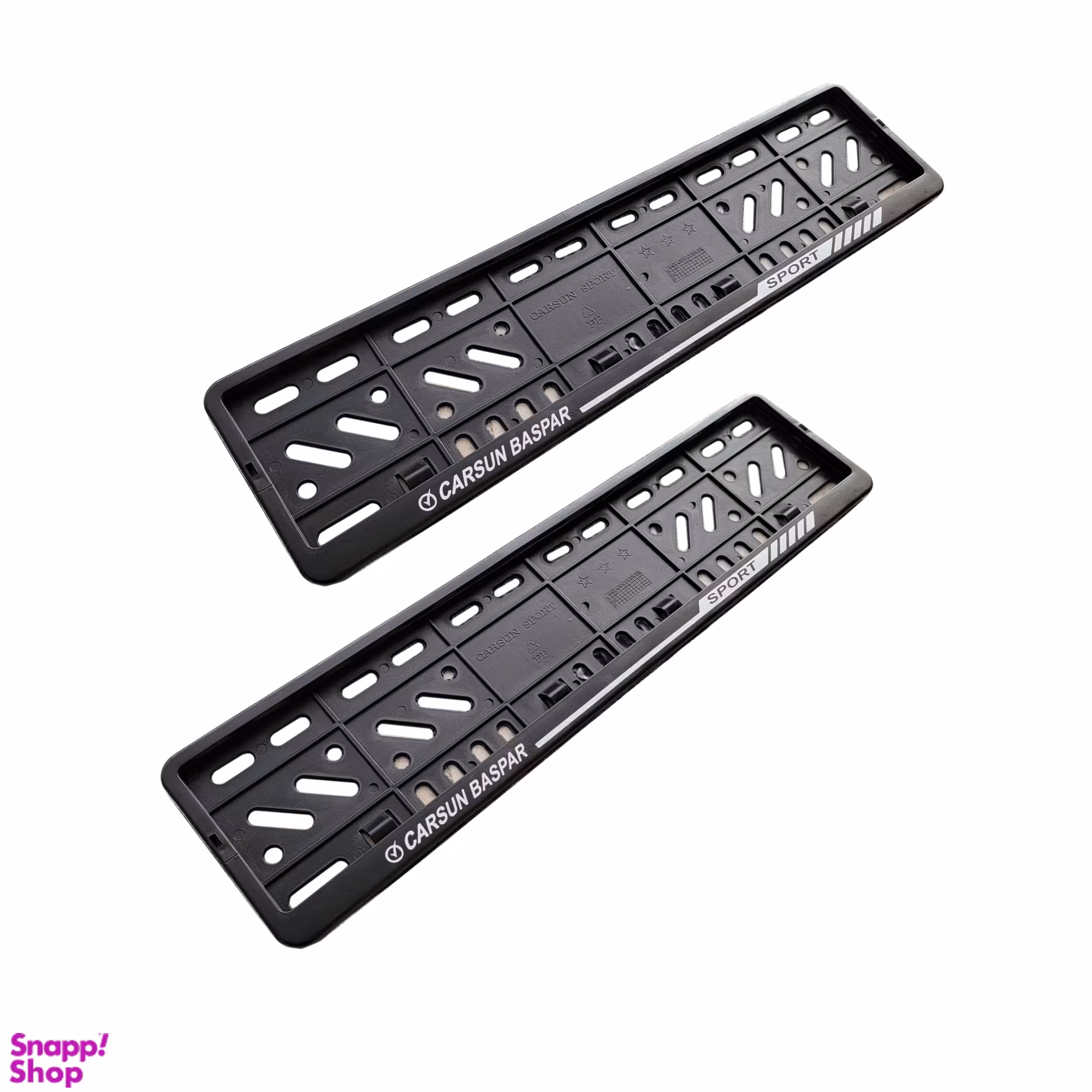 قاب پلاک خودرو آریکو کد 1338 مناسب پراید بسته دو عددی