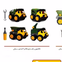 بازی زیبا کامیون تسما 4 عددی
