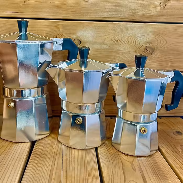 موکاپات 2کاپ المینیومی  مخصوص اسپرسو  و مسافرت و گردش