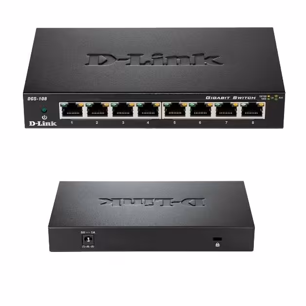 سوئیچ 8 پورت (D-link DGS-108)
