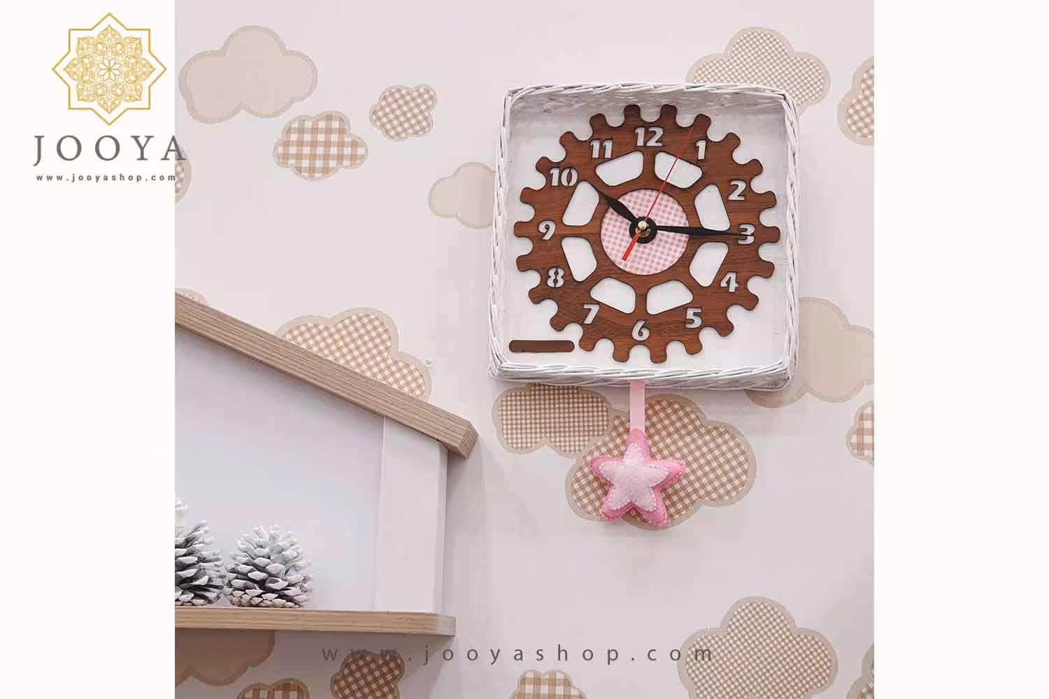 ساعت دیواری کودک شادان