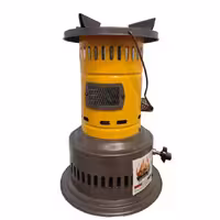 بخاری گازی مدل والور پخت و پز گرمایشی رنگ نارنجی 