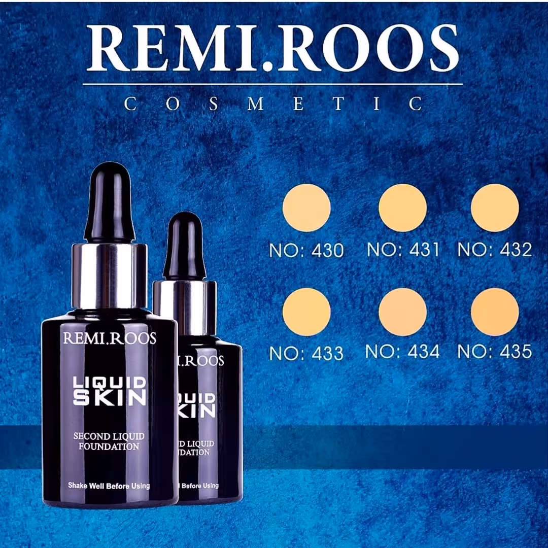 کرم پودر گیاهی لیکویید رمی رز  شماره  R431

