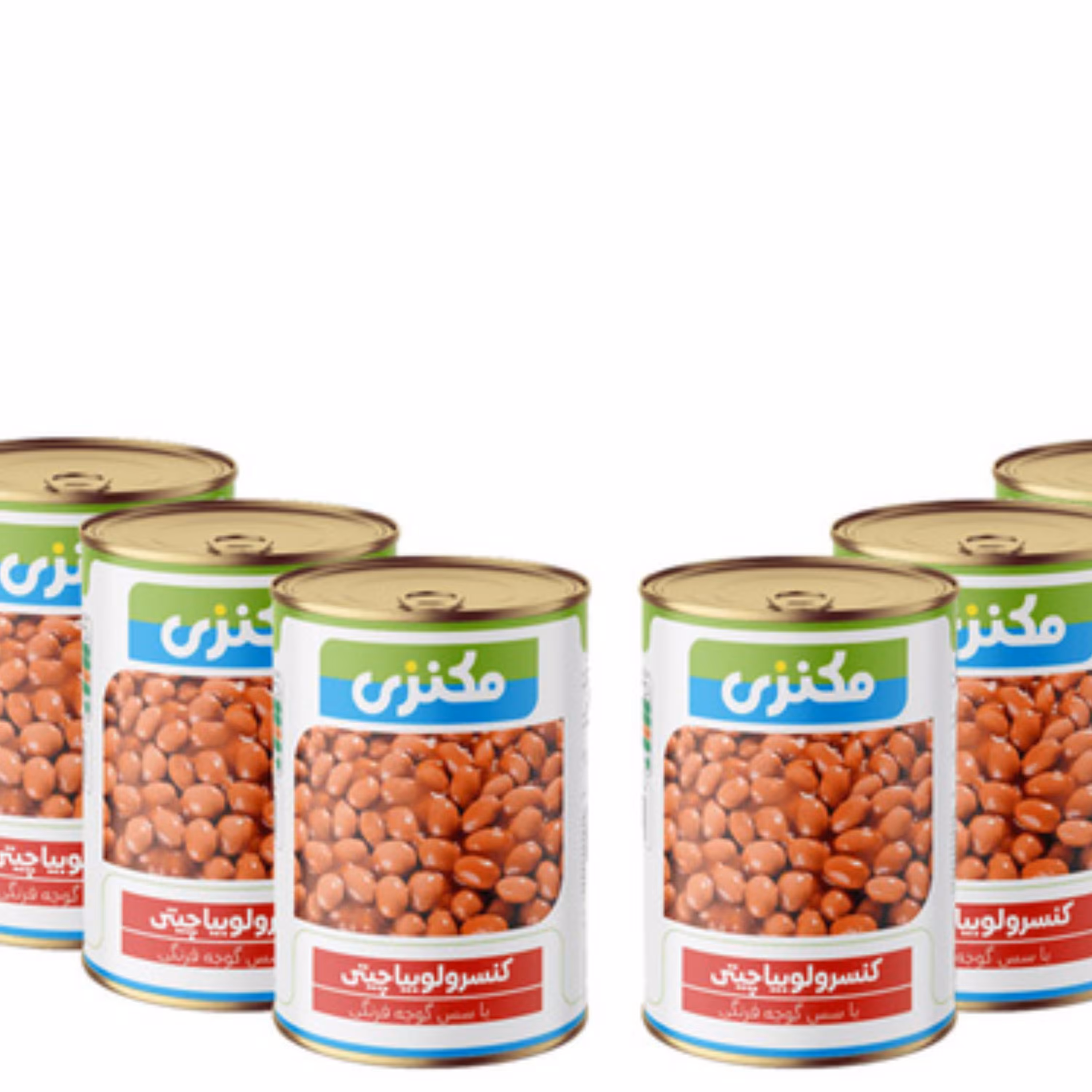 کنسرو لوبیا چیتی با سس مخصوص مکنزی ((380 گرمی))_خوراک لوبیا چیتی با سس مخصوص مکنزی ((380 گرمی))
