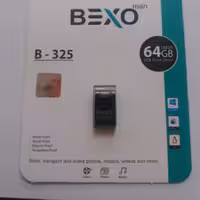 فلش 64 گیگ bexo usb.2  پورت آبی گارانتی مادام العمر آواتک
