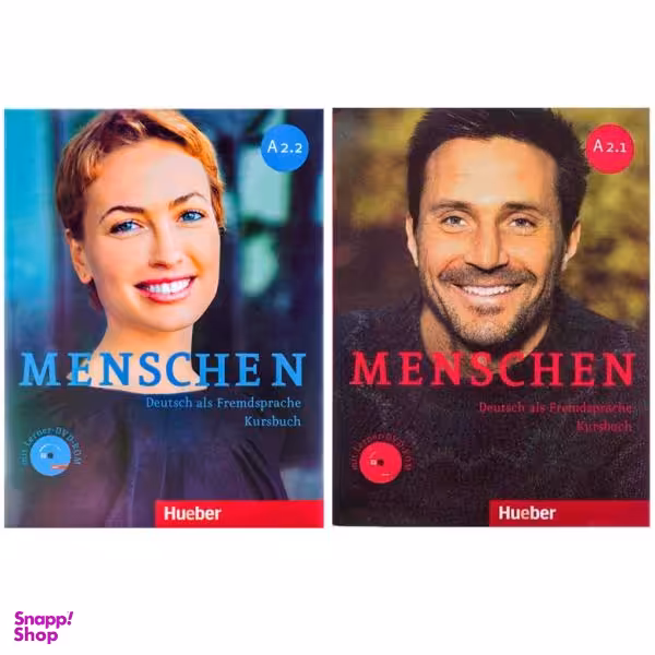 کتاب Menschen اثر جمعی از نویسندگان انتشارات Hueber دو جلدی