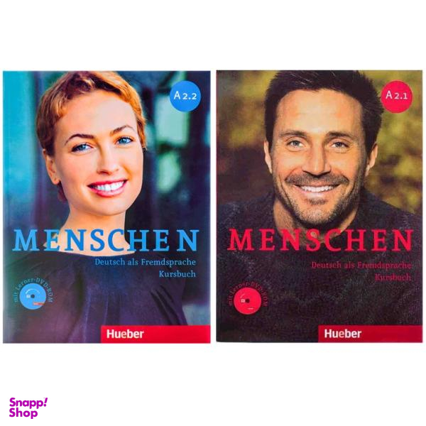 کتاب Menschen اثر جمعی از نویسندگان انتشارات Hueber دو جلدی