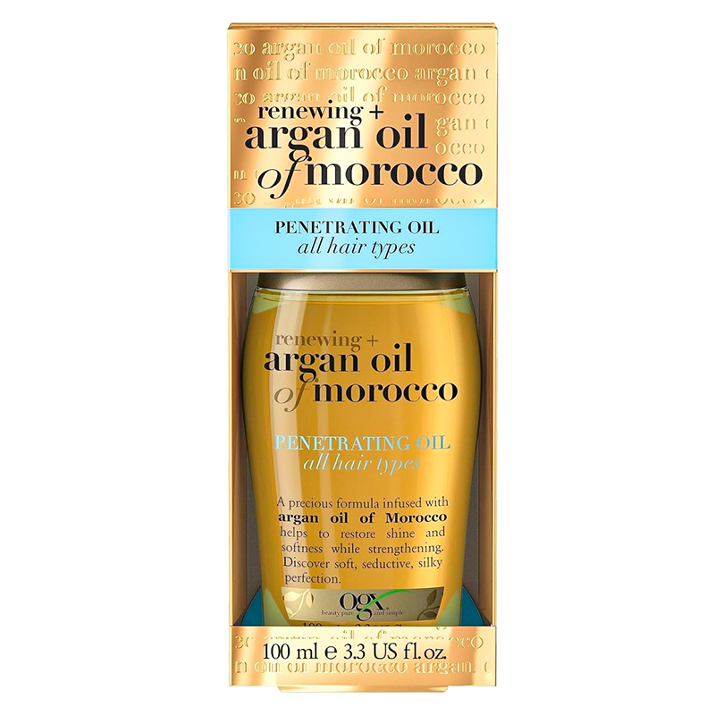 قیمت | خرید روغن مو او جی ایکس مدل Argan مناسب انواع مو حجم 100 میل